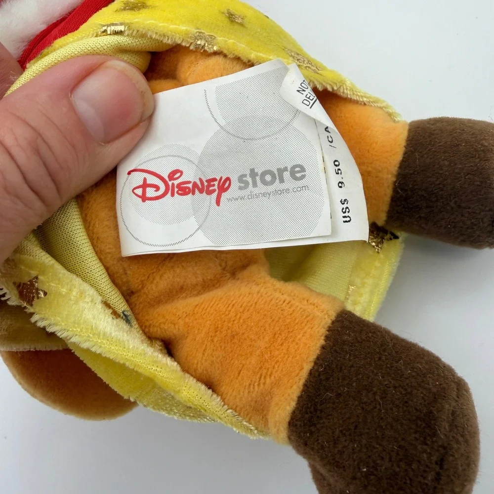 Disney Winnie the Pooh Christmas Plush Bean Bag Snowman Santa Hat 7